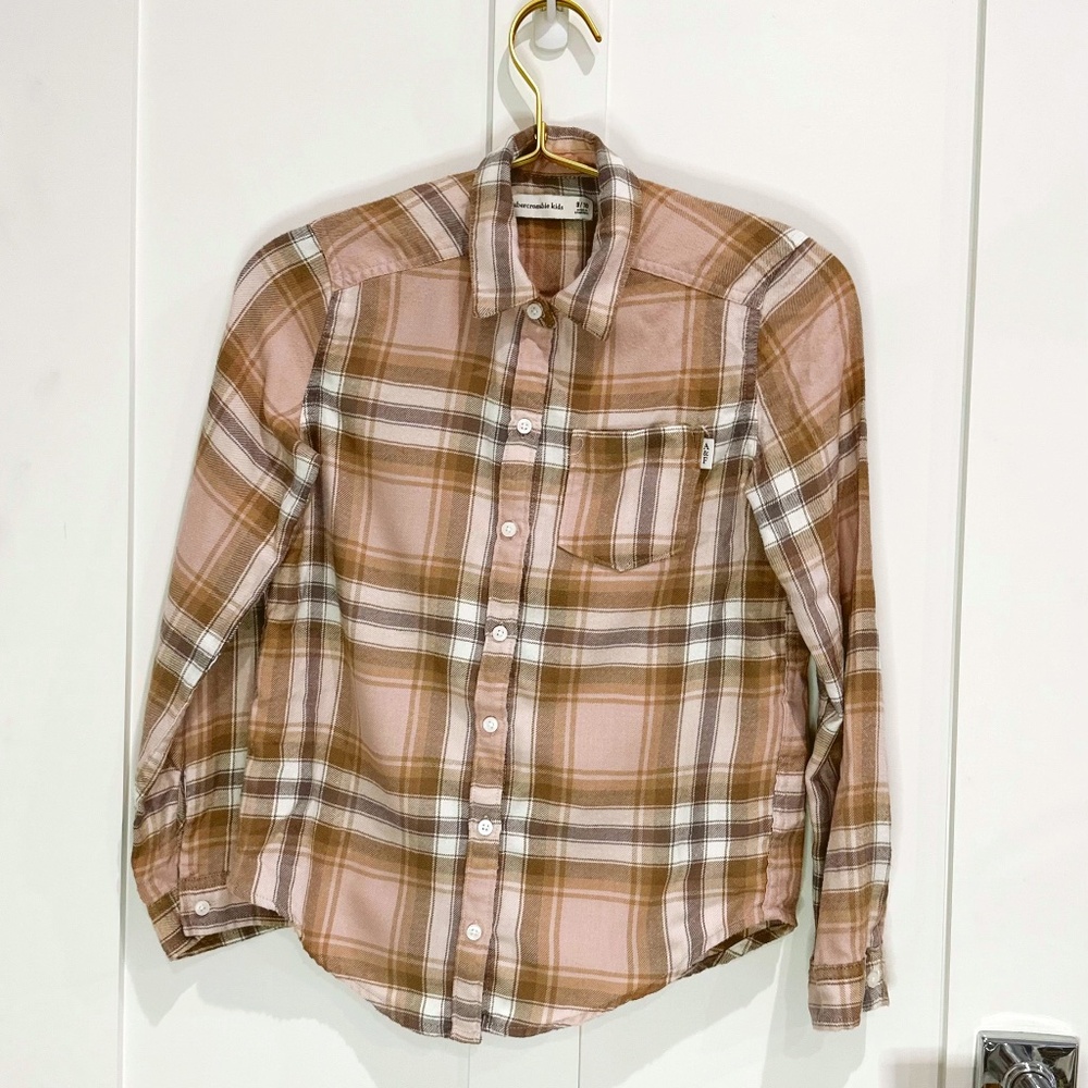 Abercrombie kids flannel